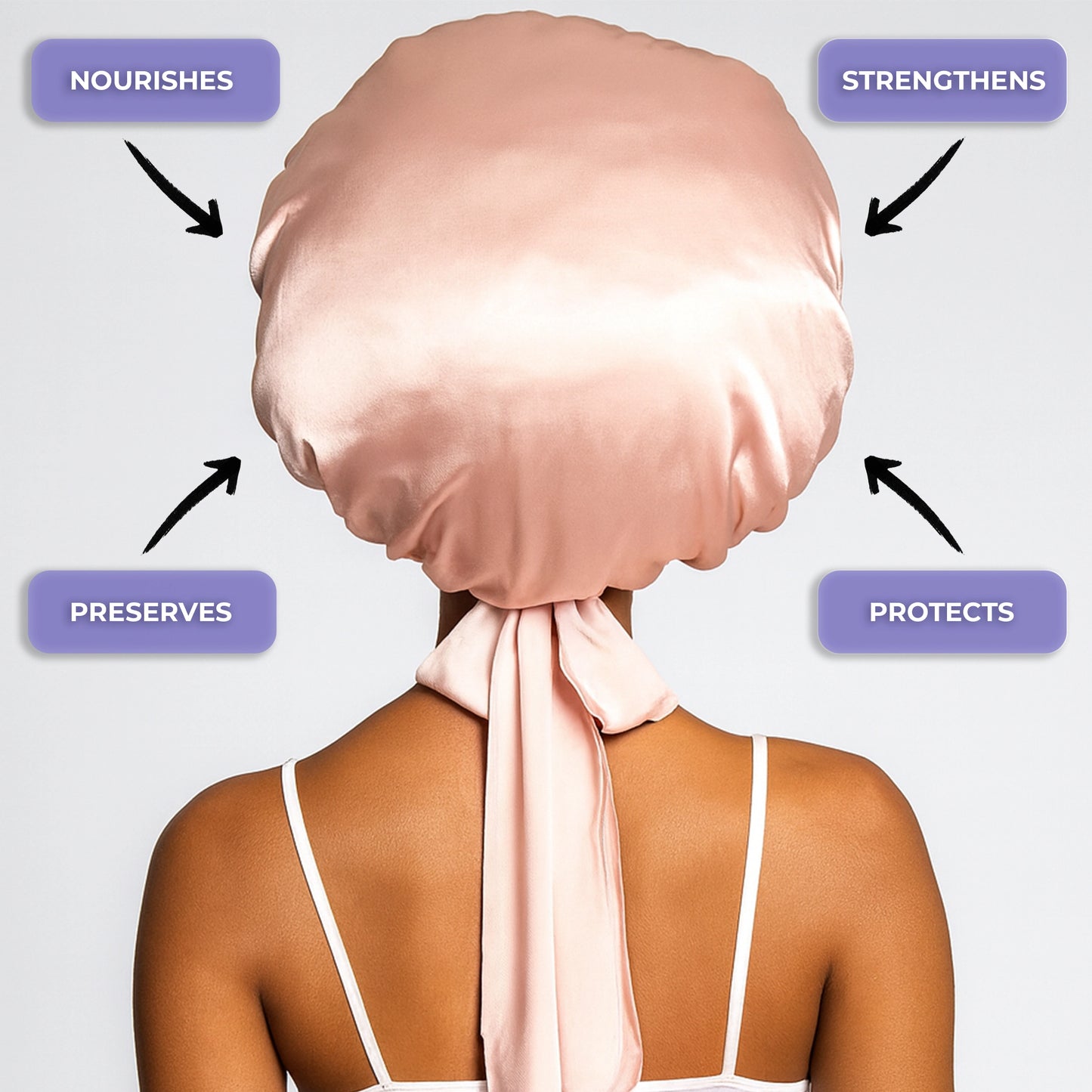 Silk Bonnet for Sleeping
