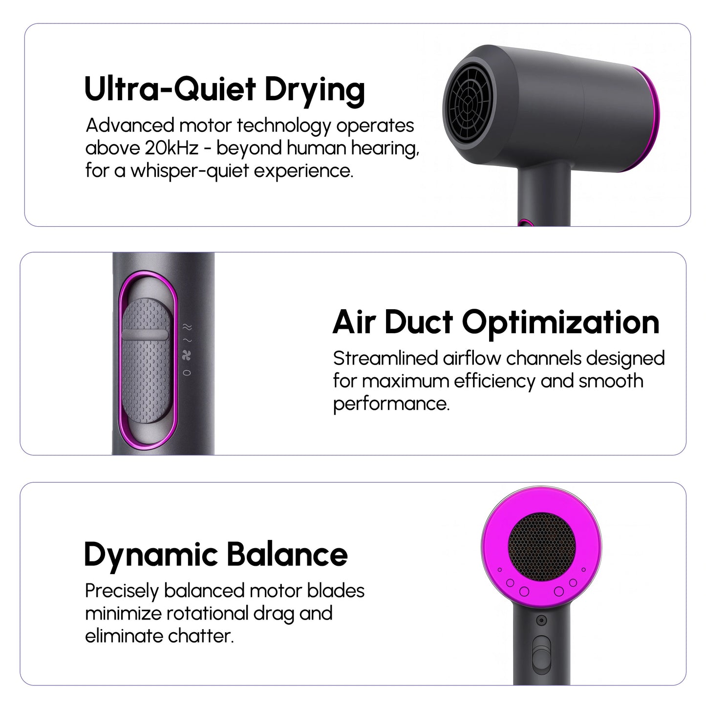 High-Speed Ionic Hair Dryer