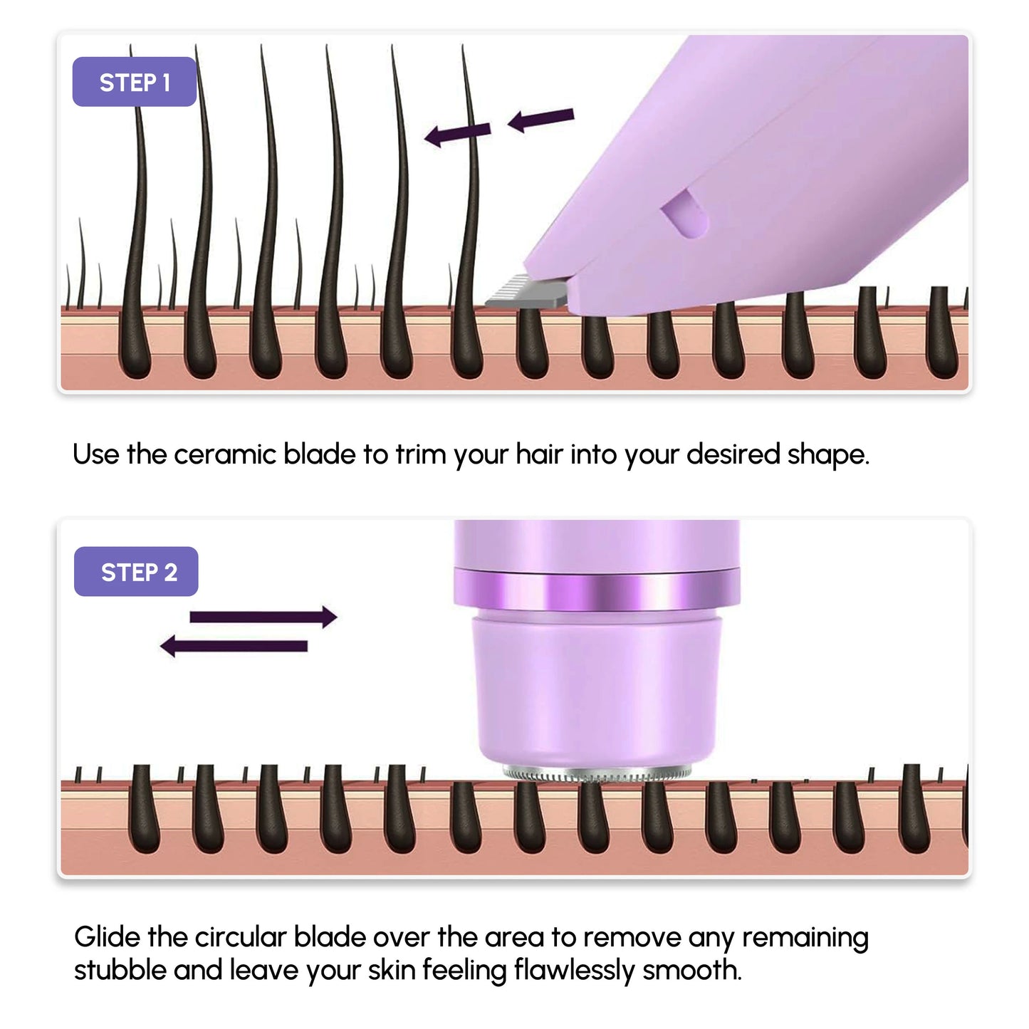 2-in-1 Electric Trimmer