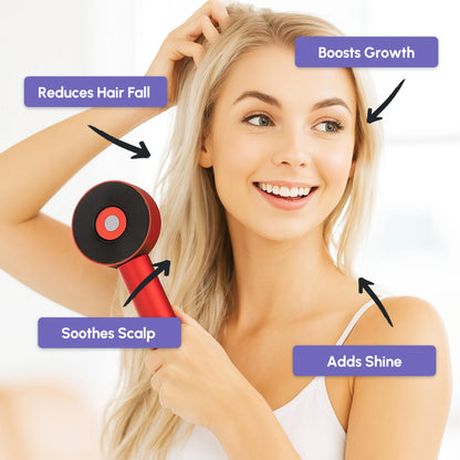 Red Light Therapy Brush