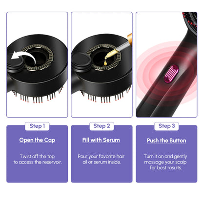 Red Light Therapy Brush
